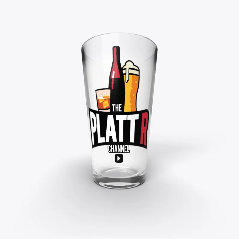 Platt R Channel Pint Glass